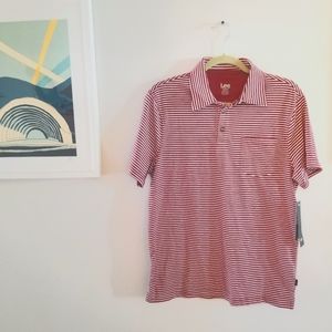 NWT Lee Men's Striped Polo shirt